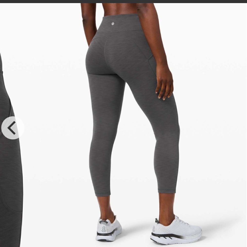 Lululemon Invigorate High-Rise Tight 25"
Heathered Graphite Grey